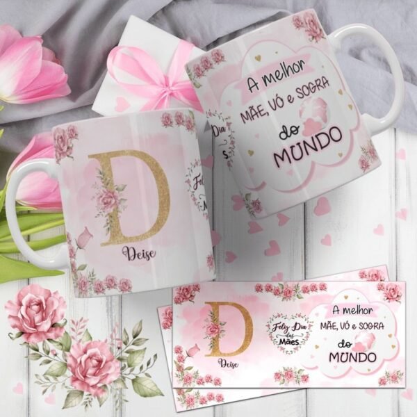Estampas Alfabeto Canecas - Dia das Mães - Imagem 5