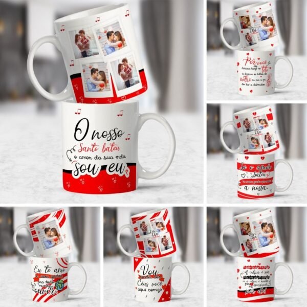 Estampas Caneca - Músicas Românticas - Imagem 1
