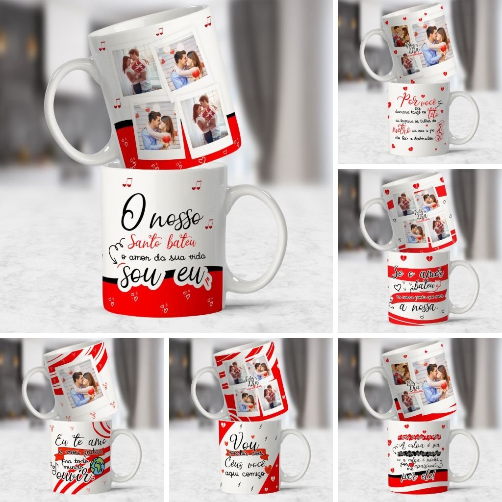 Adilson-namorados-musicas-romanticas.jpg Estampas Caneca - Músicas Românticas - Imagem 1