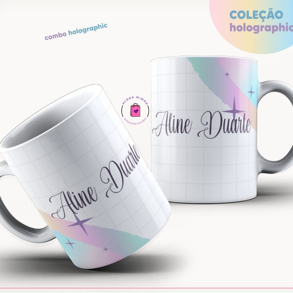 Agenda-Holographic-Lina-13 Combo Agendas Holographic 2023 - Imagem 5