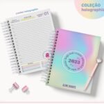 Combo Agendas Holographic 2023 - Imagem 3