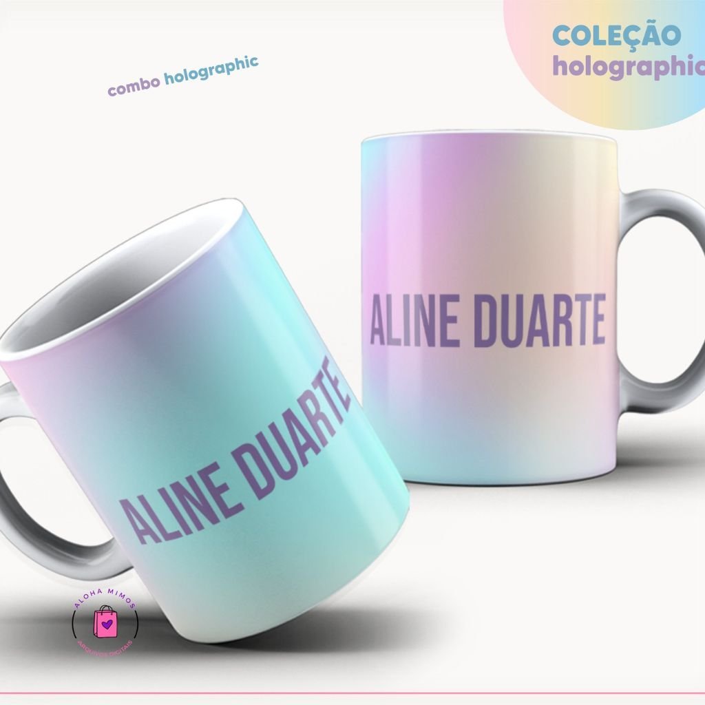 Agenda-Holographic-Lina-16 Combo Agendas Holographic 2023 - Imagem 2