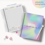 Combo Agendas Holographic 2023 - Imagem 16