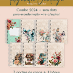 Agenda Vintage Combo 2024 + Sem Data