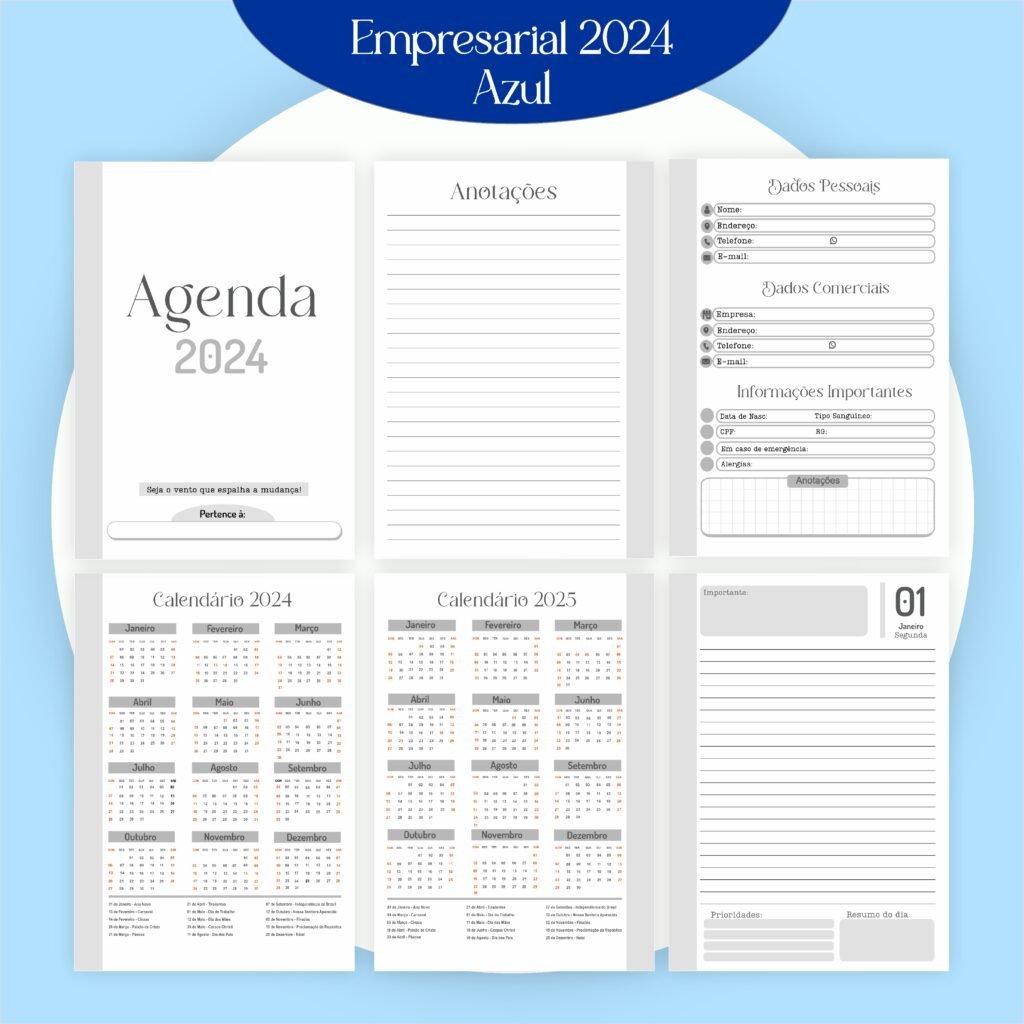 Agendamento-Azul-Col-Agosto-6-1.jpg Combo Agendamento Empresarial - Azul 2024 (Pamella) - Imagem 2