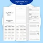 Combo Agendamento Empresarial - Azul 2024 (Pamella) - Imagem 7