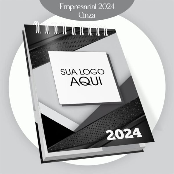 Combo Agendamento Empresarial - Cinza 2024 (Pamella) - Imagem 6