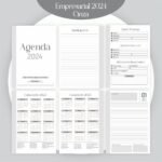 Combo Agendamento Empresarial - Cinza 2024 (Pamella) - Imagem 7