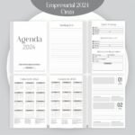 Combo Agendamento Empresarial - Cinza 2024 (Pamella) - Imagem 8
