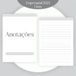 Combo Agendamento Empresarial - Cinza 2024 (Pamella) - Imagem 2