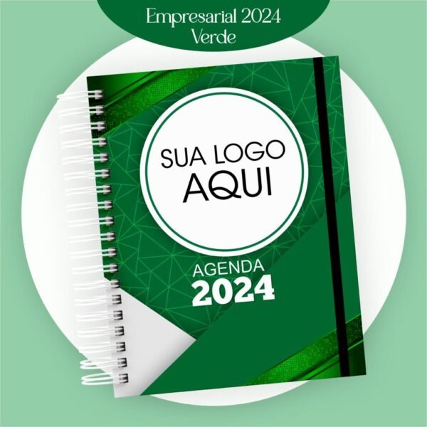 Combo Agendamento Empresarial - Verde 2024 (Pamella) - Imagem 3