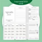 Combo Agendamento Empresarial - Verde 2024 (Pamella) - Imagem 8