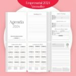 Combo Agendamento Empresarial - Vermelho 2024 (Pamella) - Imagem 9