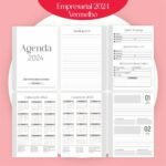 Combo Agendamento Empresarial - Vermelho 2024 (Pamella) - Imagem 2