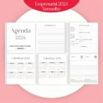 Combo Agendamento Empresarial - Vermelho 2024 (Pamella) - Imagem 3