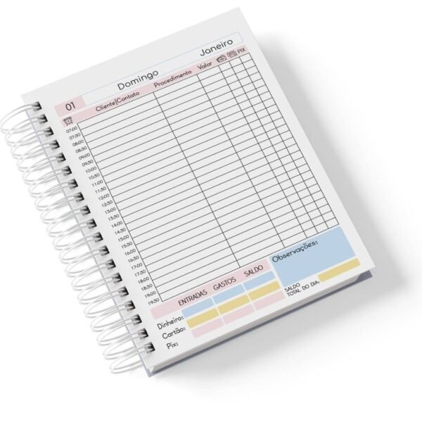 Caderno de Agendamentos 2023 - Imagem 3