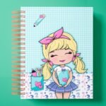 Agenda Escolar Menina – Miolo | Capas | Kit Digital - Imagem 6