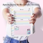 Agenda Escolar Menina – Miolo | Capas | Kit Digital - Imagem 11