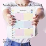 Agenda Escolar Menina – Miolo | Capas | Kit Digital - Imagem 12