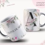 Agenda Alfabeto Floral Rosa 2023 - Imagem 3