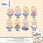 Conto de Fadas - Combo Alice 02 (Mundo Mágico) - Imagem 21