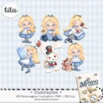 Conto de Fadas - Combo Alice 01 (Mundo Mágico) - Imagem 10