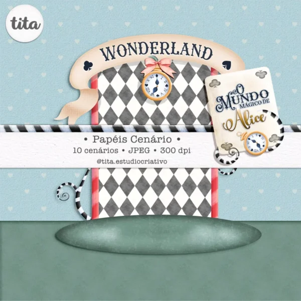 Conto de Fadas - Combo Alice 01 (Mundo Mágico) - Imagem 3