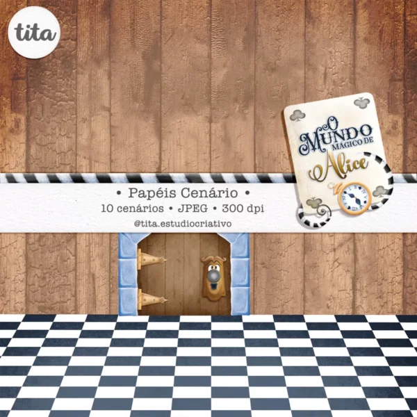 Conto de Fadas - Combo Alice 01 (Mundo Mágico) - Imagem 2