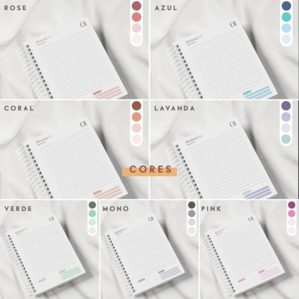 Super Combo Agendas 2024 + Permanentes | A5 + A6 + Capas | 140 miolos - Imagem 10