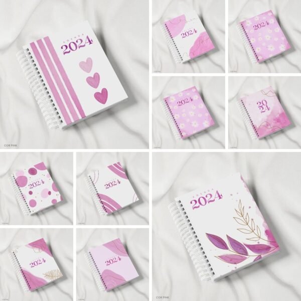 Super Combo Agendas 2024 + Permanentes | A5 + A6 + Capas | 140 miolos - Imagem 7