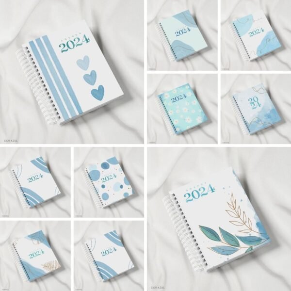 Super Combo Agendas 2024 + Permanentes | A5 + A6 + Capas | 140 miolos - Imagem 8