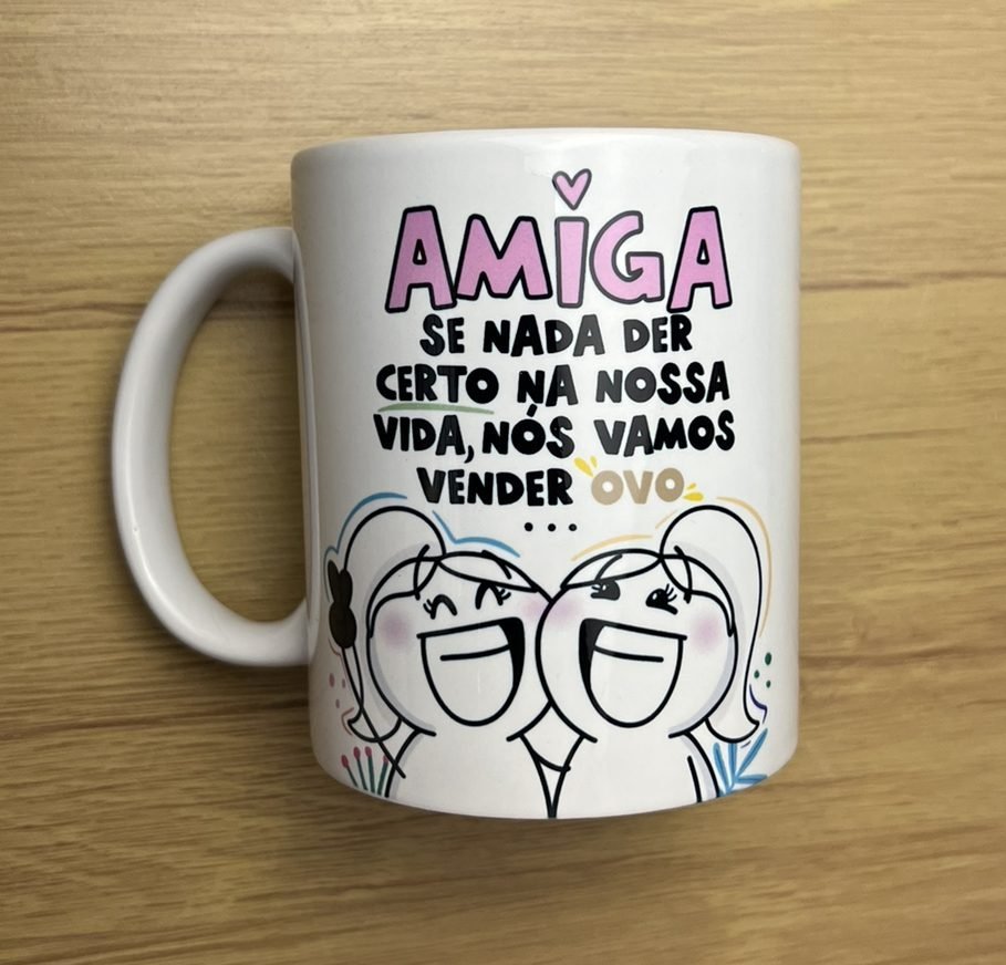 Amigafoto1-1.jpg Arte Avulsa - Amiga Ovo - Imagem 1