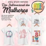 Estampas Camisas Dia Internacional da Mulher - Imagem 6