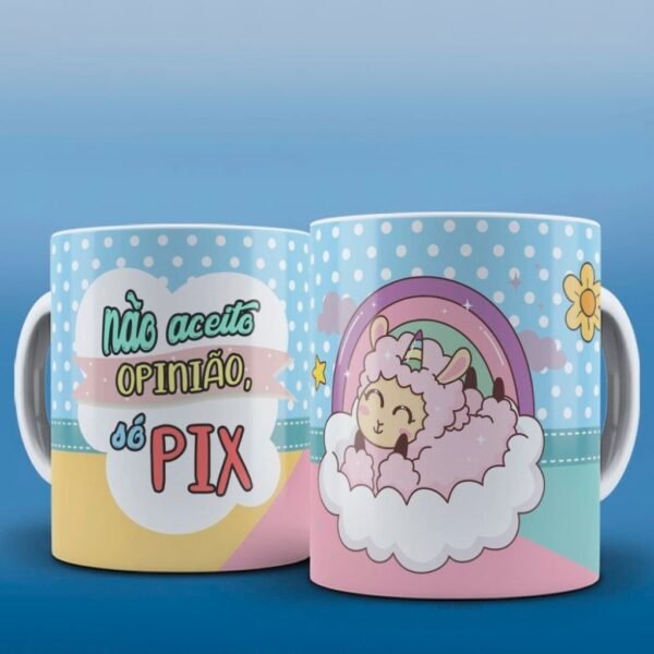 Estampas Canecas Lhama Releitura - Imagem 11