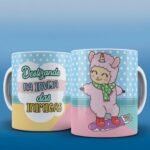 Estampas Canecas Lhama Releitura - Imagem 2