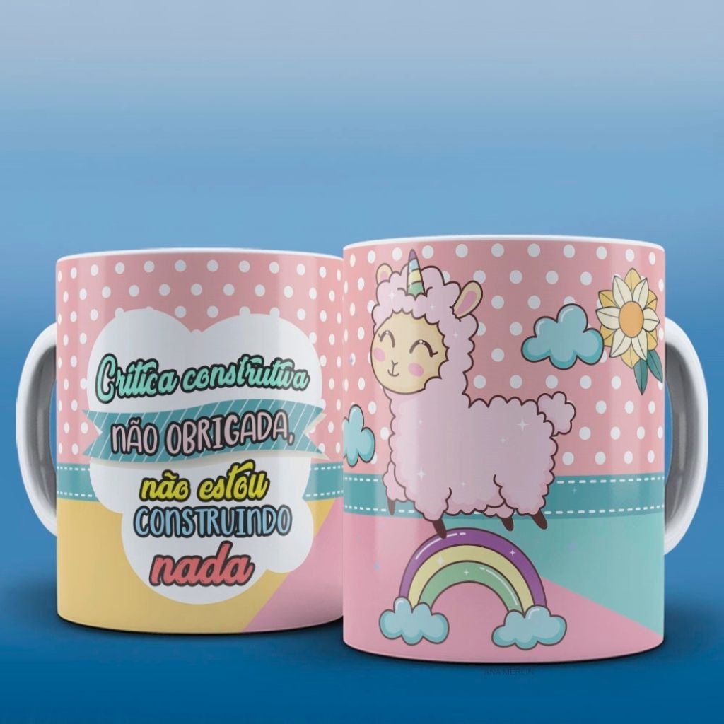 Ana-Melim-Caneca-lhama-4.jpg Estampas Canecas Lhama Releitura - Imagem 4