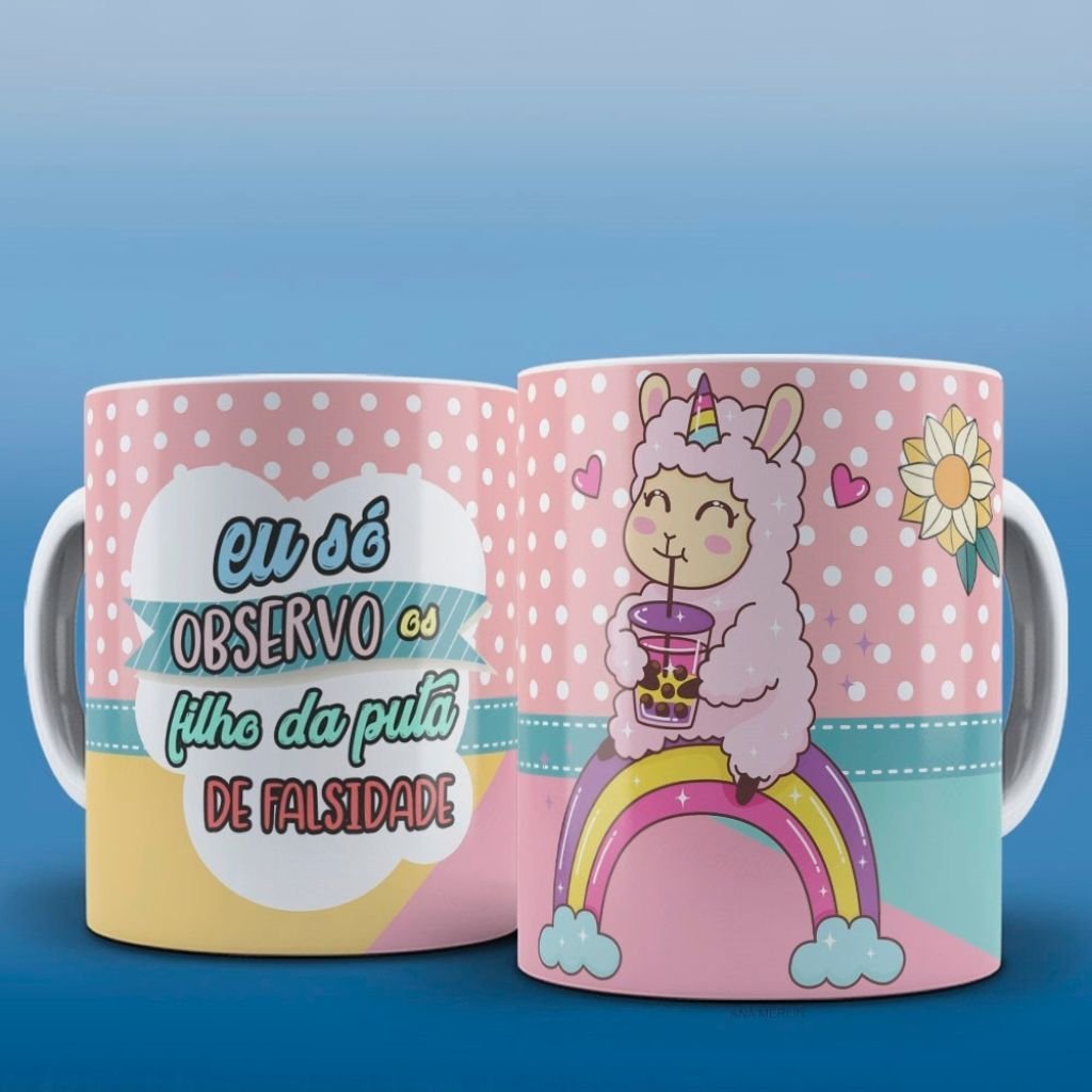Ana-Melim-Caneca-lhama-6-1.jpg Estampas Canecas Lhama Releitura - Imagem 6