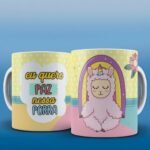 Estampas Canecas Lhama Releitura - Imagem 7