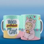 Estampas Canecas Lhama Releitura - Imagem 9