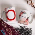 Combo Alfabeto Vermelho Floral - Canecas - Imagem 13