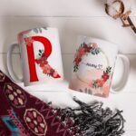 Combo Alfabeto Vermelho Floral - Canecas - Imagem 14