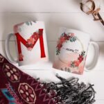 Combo Alfabeto Vermelho Floral - Canecas - Imagem 16