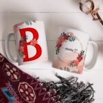 Combo Alfabeto Vermelho Floral - Canecas - Imagem 25