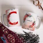 Combo Alfabeto Vermelho Floral - Canecas - Imagem 26