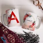 Combo Alfabeto Vermelho Floral - Canecas - Imagem 27