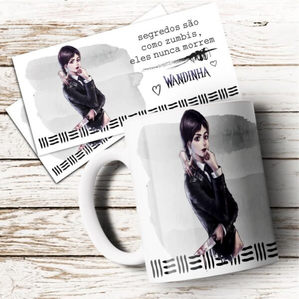 Kit Canecas Wandinha 3 - Imagem 10