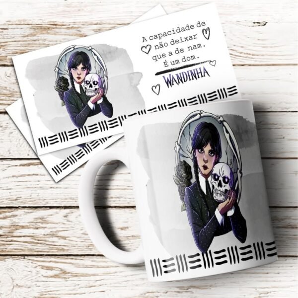 Kit Canecas Wandinha 3 - Imagem 5