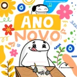 Kit Digital - Ano Novo Boas Energias 2024 (Avião sem Asa)