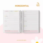 Planner Não Datado – Vertical e Horizontal (Sara) - Imagem 5