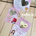 Cartão espelho coração - Dia das Mulheres